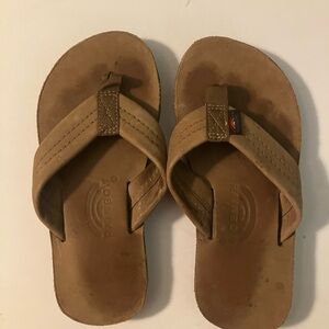 Rainbow Flip flops. Little kids.